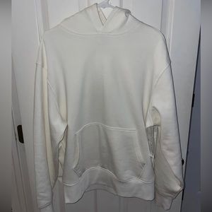 NWT Old Navy Men’s Fleece Pullover Hoodie Sea Salt (Off-White) Color Size Medium